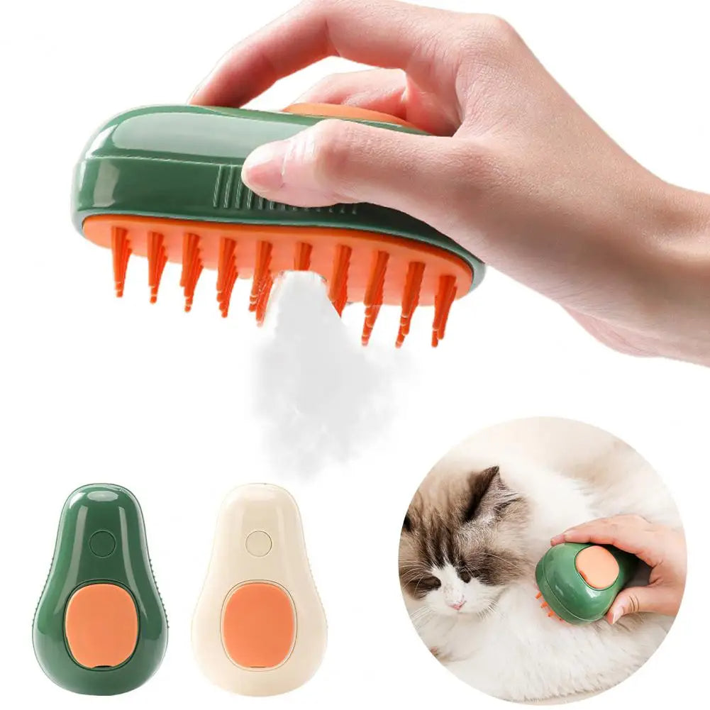 Steamy Massage Pet Brush